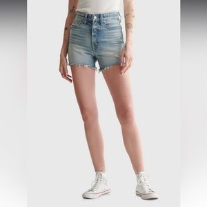 Lucky Brand high rise cut off jean shorts